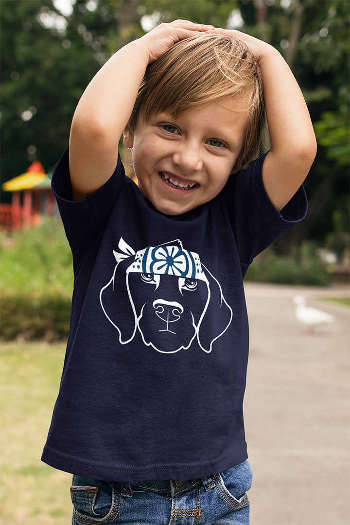 Karate Dog Kid’s Heavy Cotton Graphic Tee