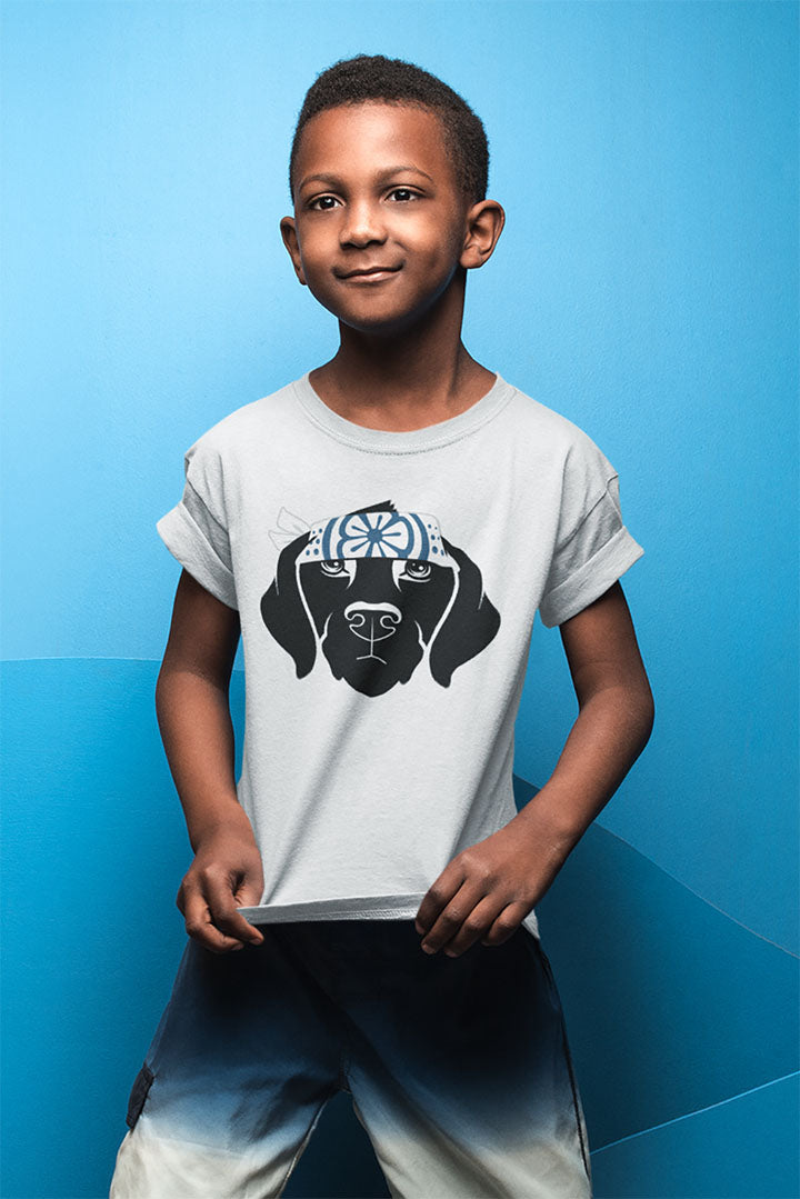 Karate Dog Kid’s Heavy Cotton Graphic Tee
