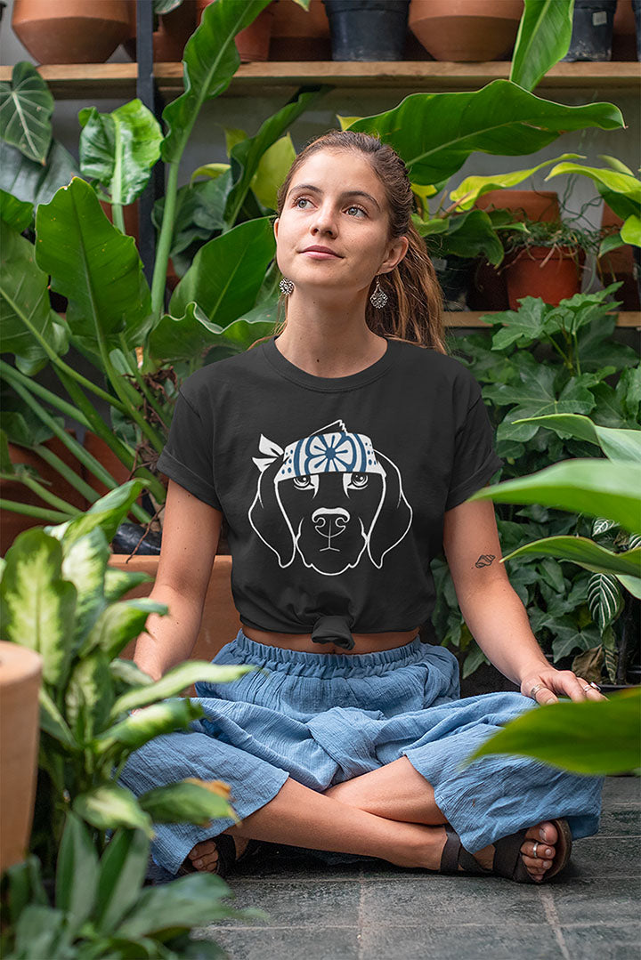 Karate Dog Women's Graphic Tee