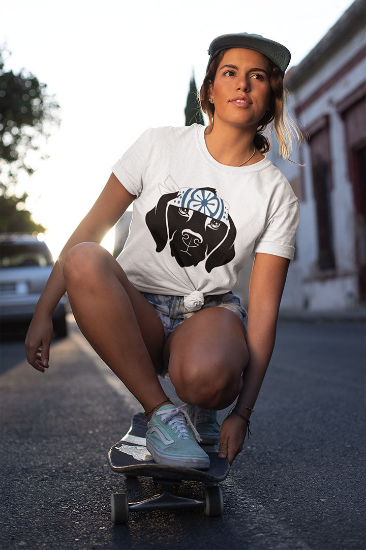Karate Dog Women's Graphic Tee