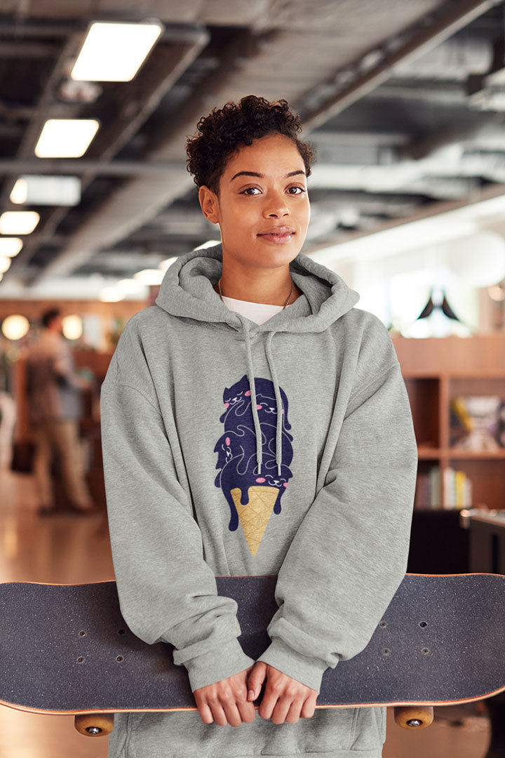 Kitty Cone Women's Hooded Sweatshirt