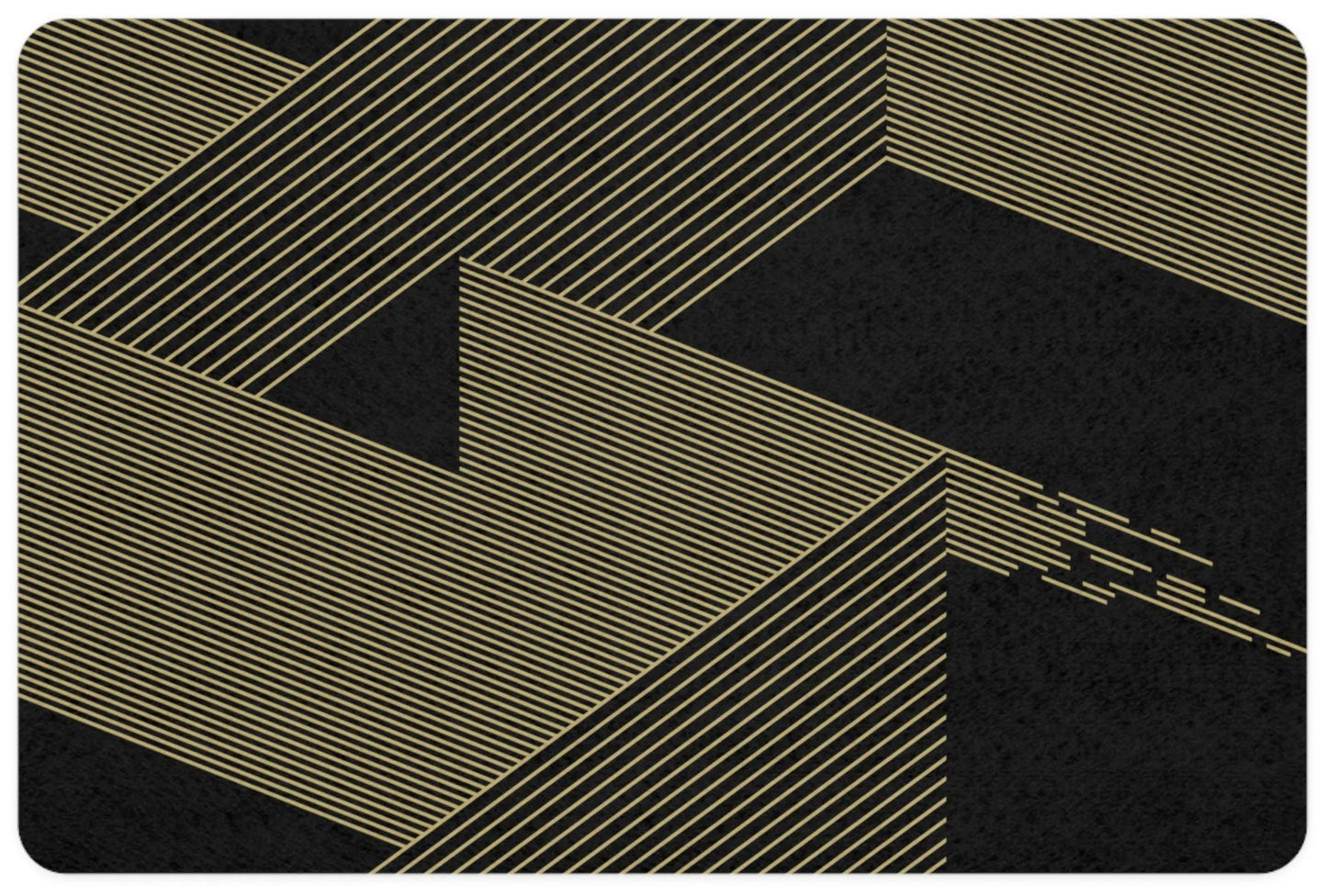 Line Art Pet Food Mat (12x18)
