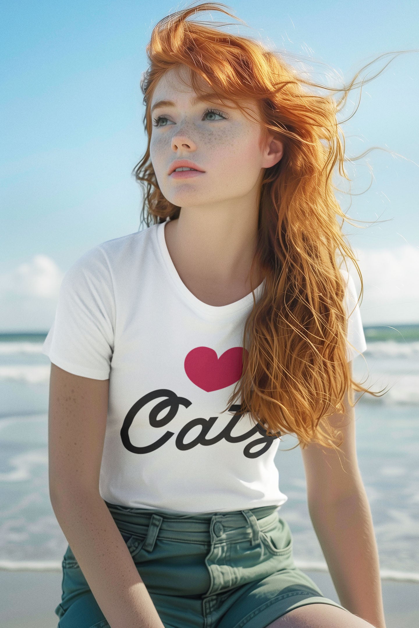 Love Cats, Wear Love – The Ultimate Tee for Cat Moms!