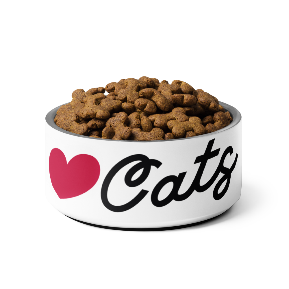 Love Cats Pet bowl