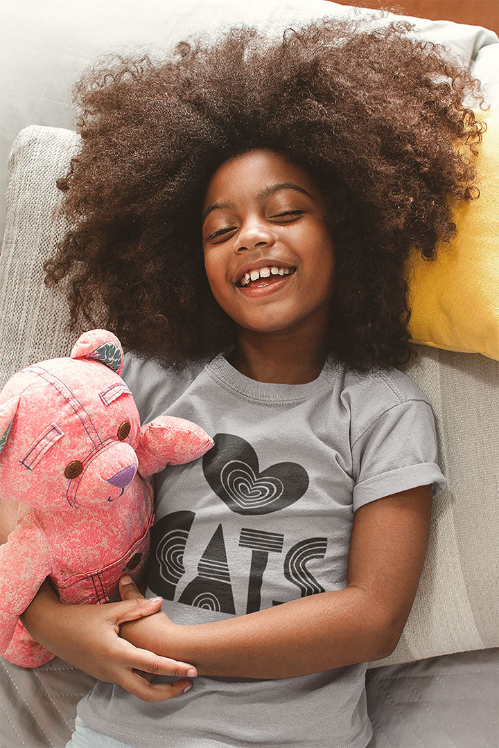 Heart Cats Kids' Tee β An Adorable Shirt for Little Animal Lovers!