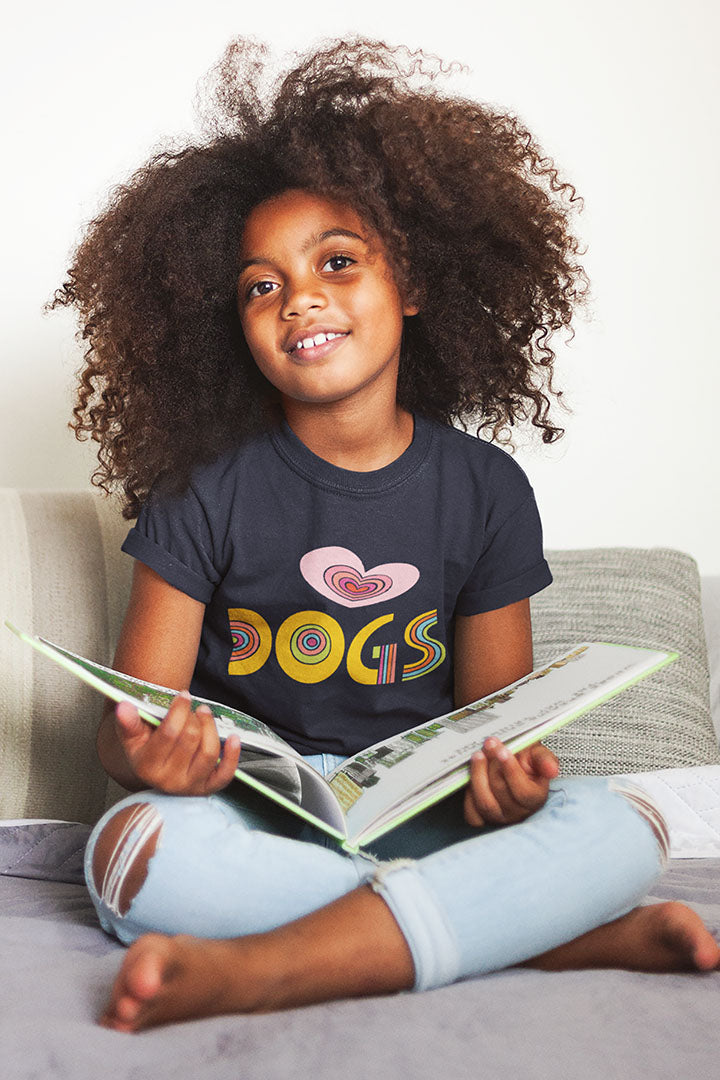 Love Dogs Kid's Heavy Cotton Tee