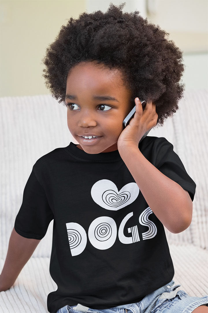 Love Dogs Kid's Heavy Cotton Tee