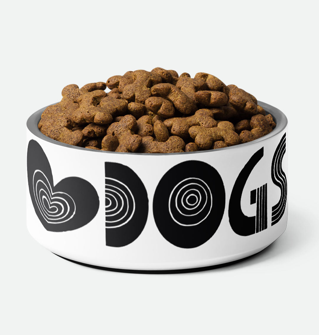 Love Dogs Graphic Pet bowl
