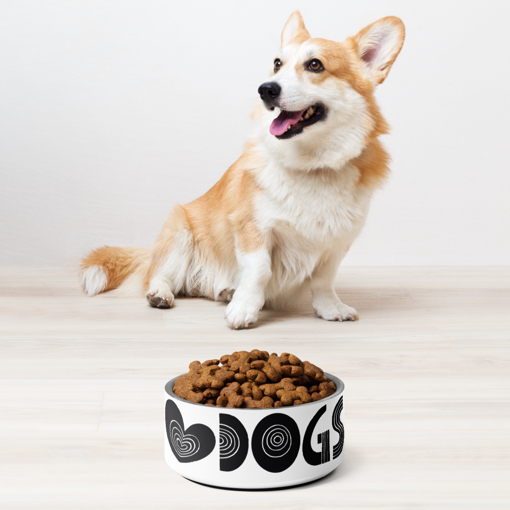 Love Dogs Graphic Pet bowl