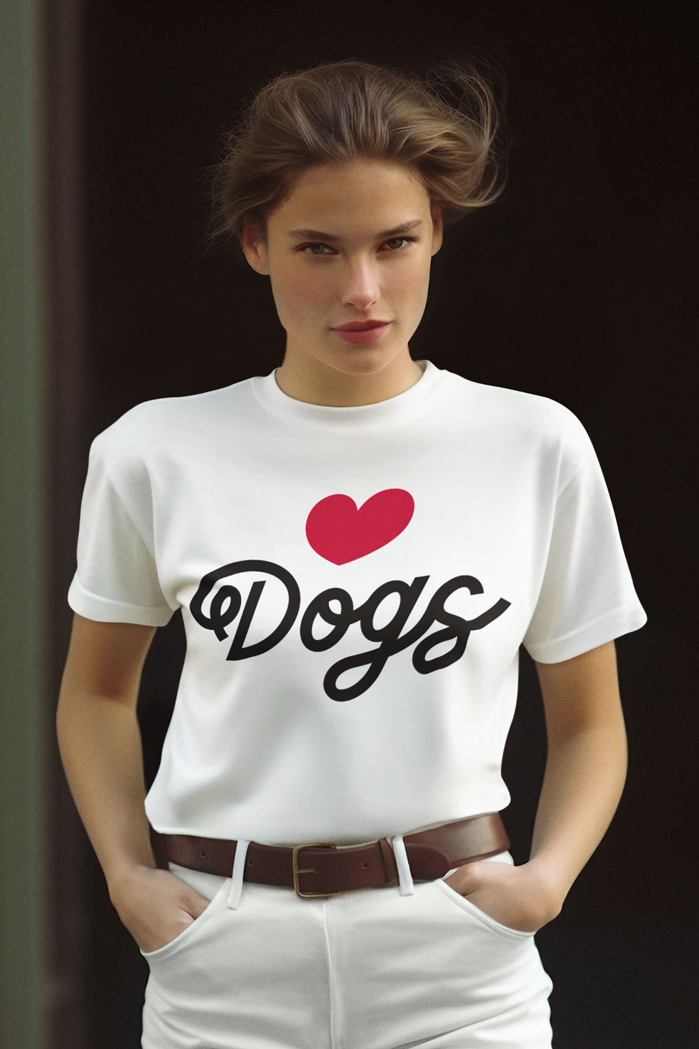 Proud Dog Mom Tee – Wear Your Heart for Dogs!