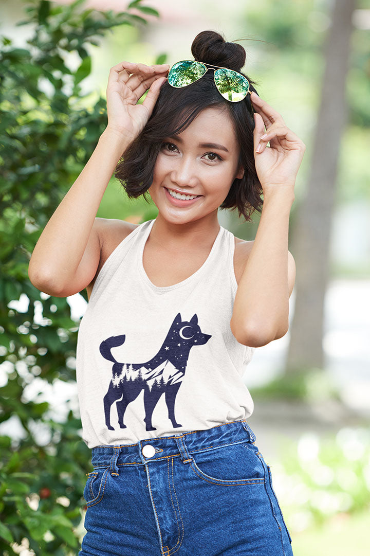 Mountain Dog Women's Racerback Tank Top