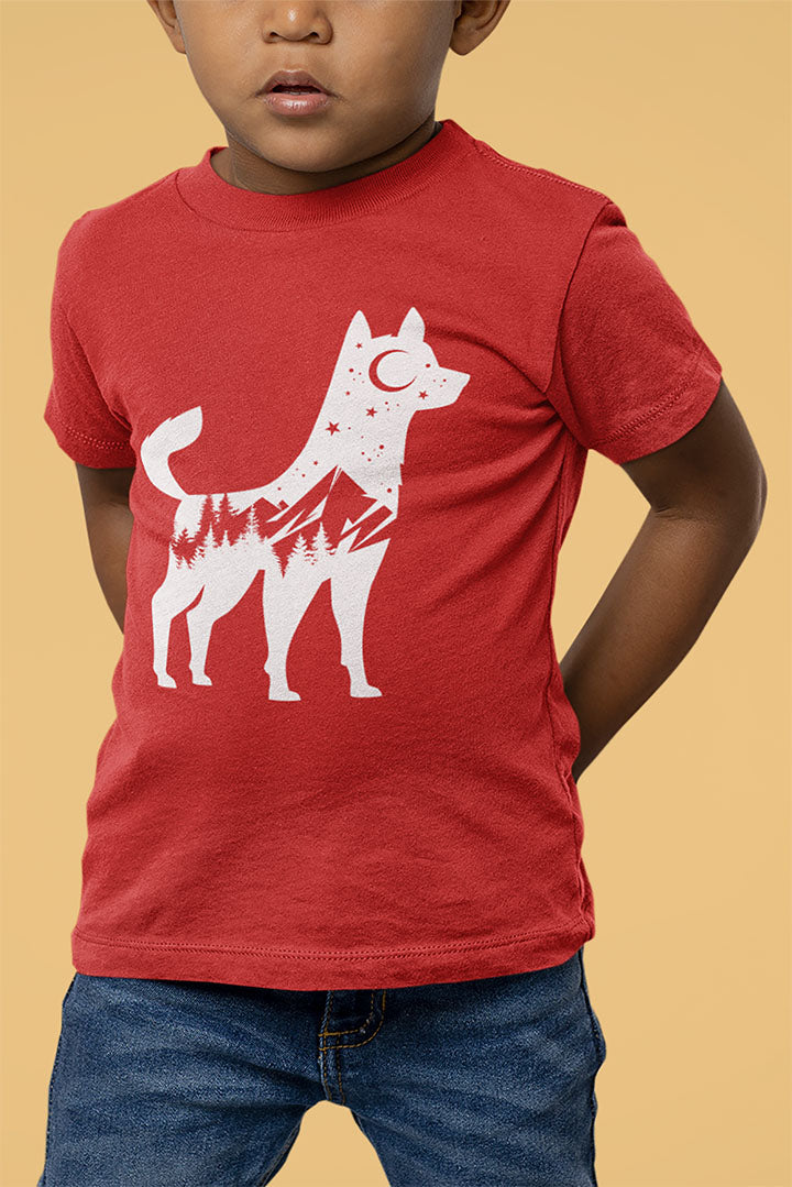 Mountain Dog Kid's Heavy Cotton Tee