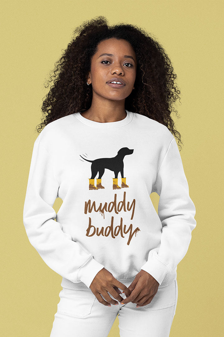 Muddy Buddy Women's Heavy Blend Crewneck Sweatshirt