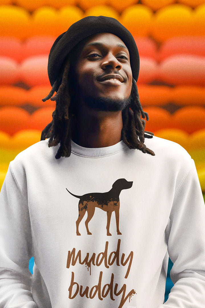Muddy Buddy Men's Heavy Blend Crewneck Sweatshirt