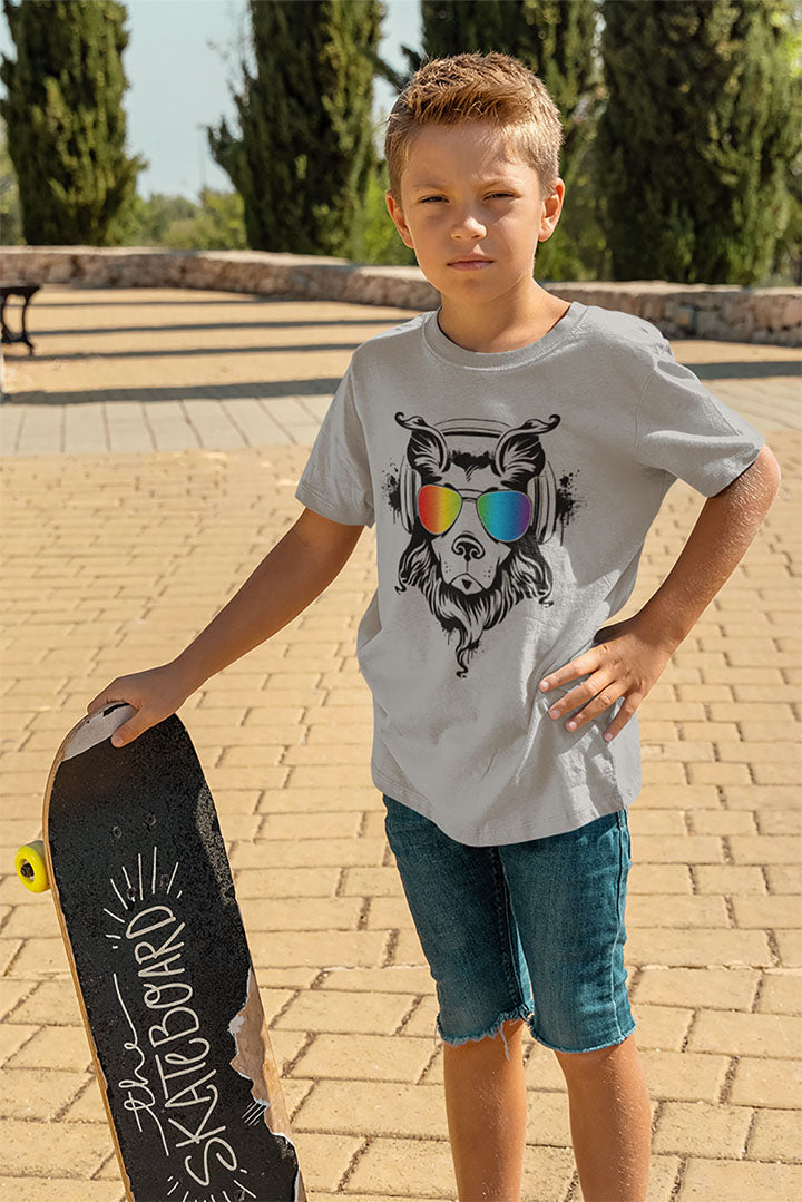 Music Dog Kid’s Heavy Cotton Graphic Tee