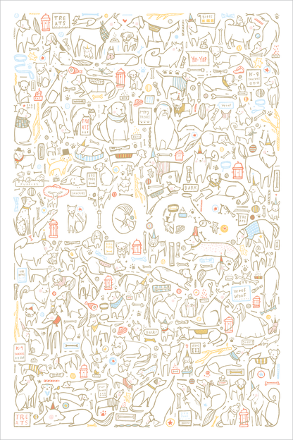 DOGS Premium Matte Vertical Poster
