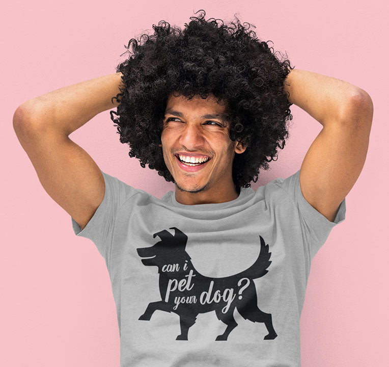 Can I Pet Your Dog Men's Graphic Tee