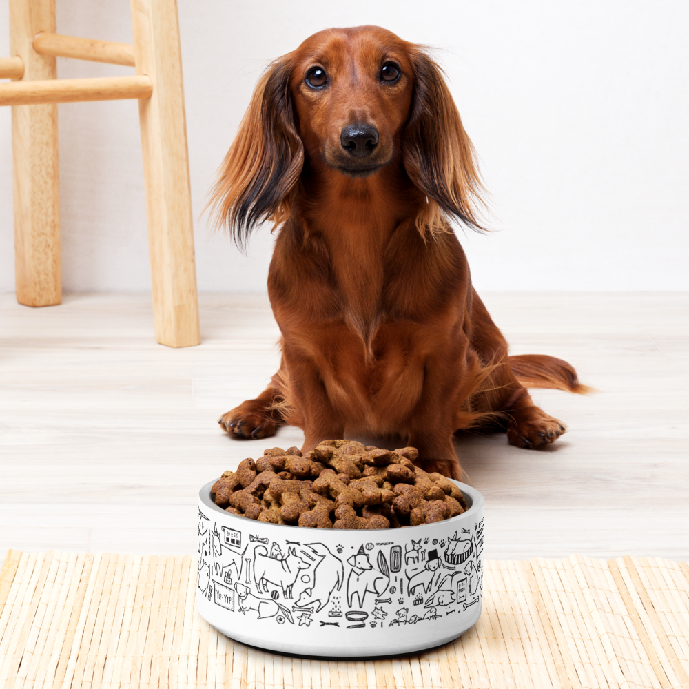 Playful Dogs Pet bowl