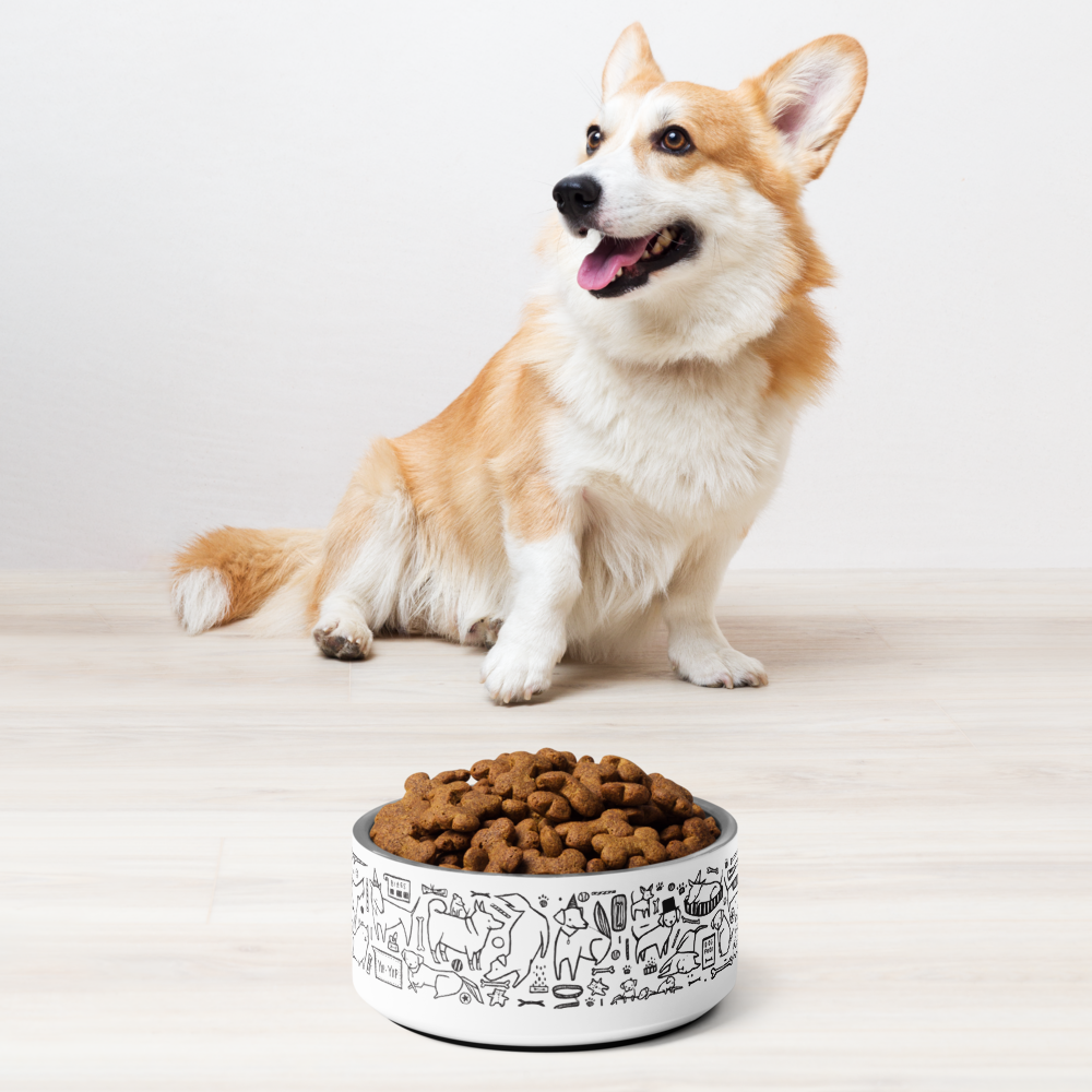 Playful Dogs Pet bowl