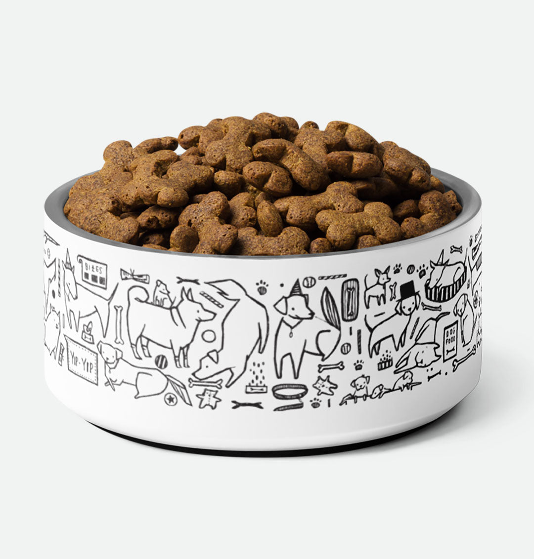 Playful Dogs Pet bowl