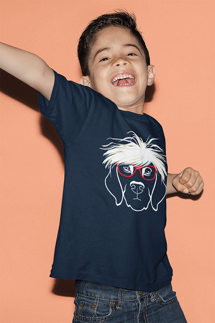 Pop Art Dog Kid's Heavy Cotton Tee