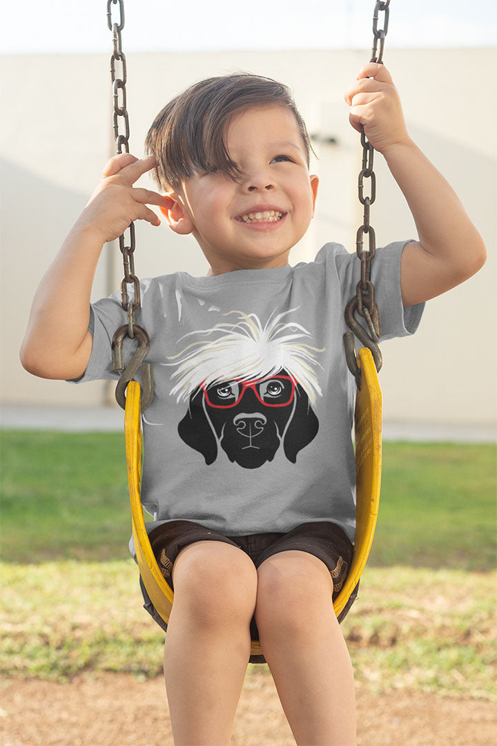 Pop Art Dog Kid's Heavy Cotton Tee