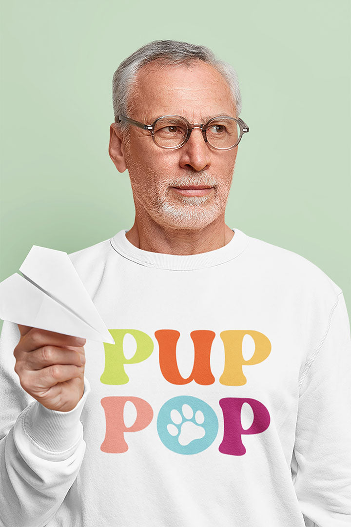 Pup Pop Men's Heavy Blend Crewneck Sweatshirt
