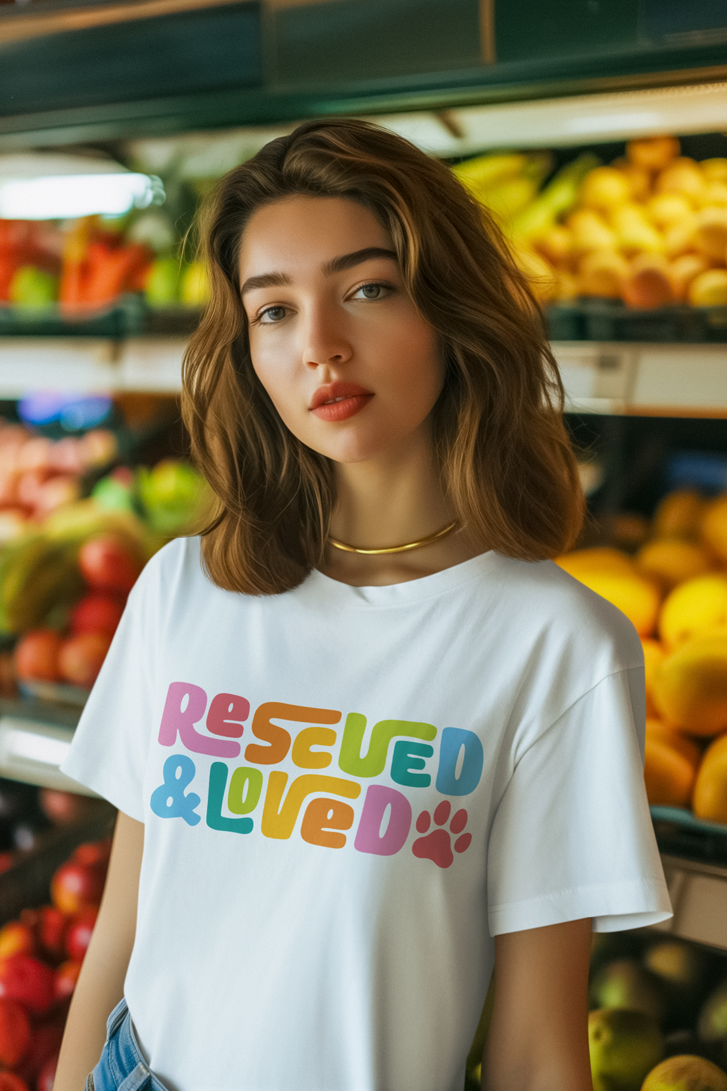 Rescued & Loved Women's Class Tee