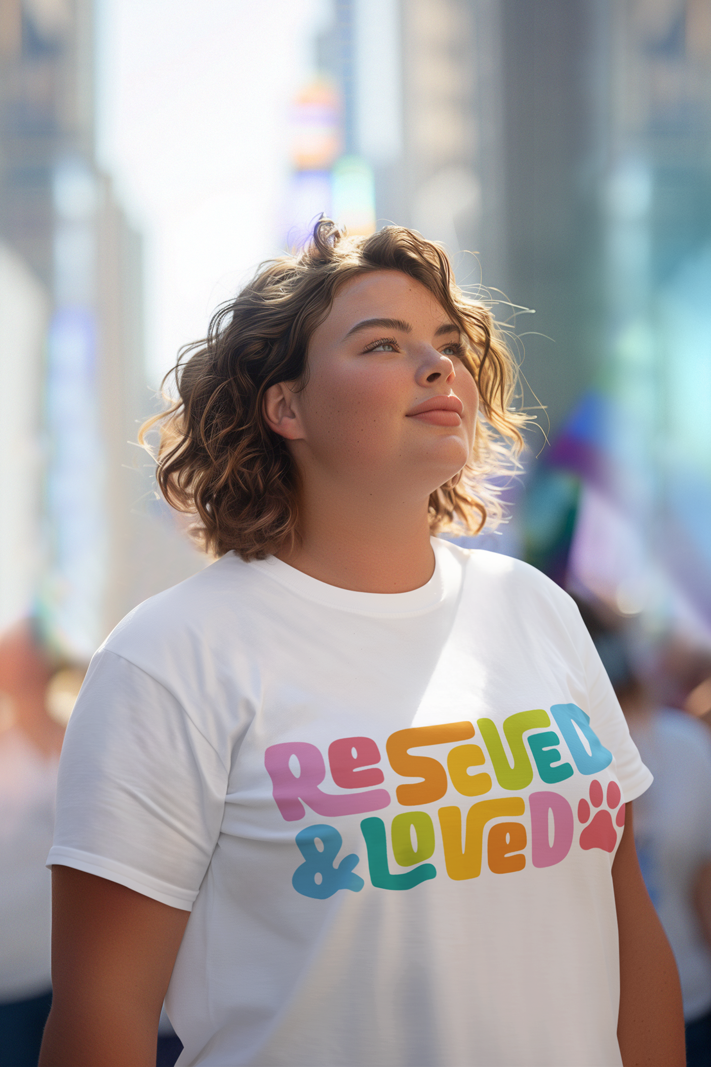 Rescued & Loved Women's Class Tee