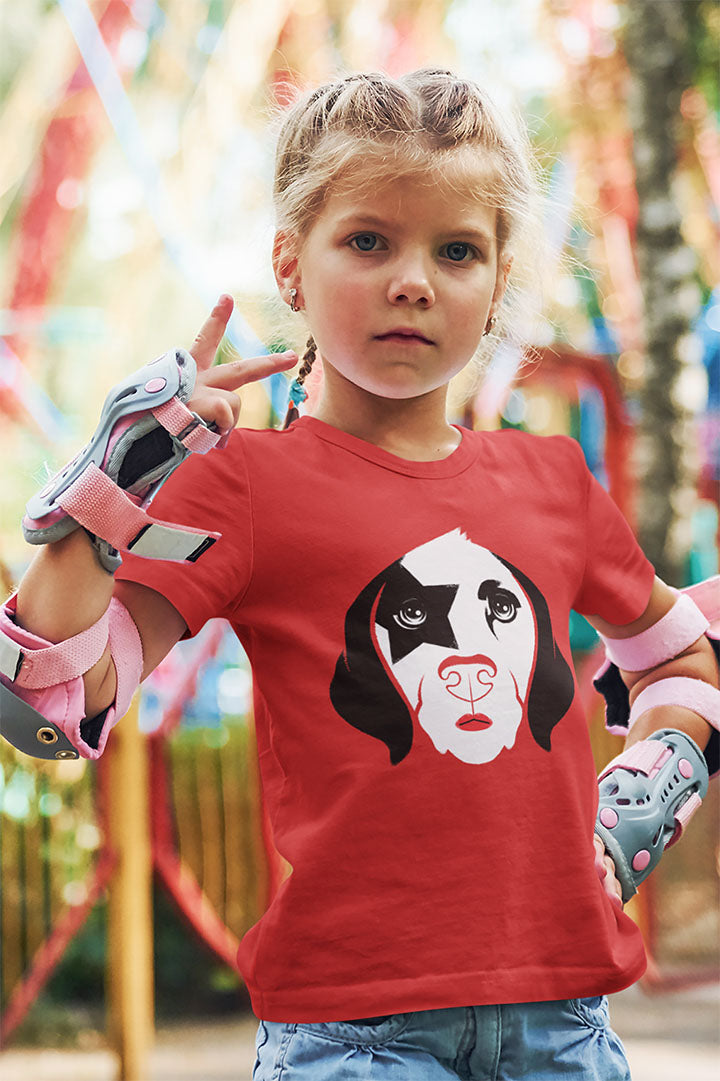 Rock 'n' Roll Dog Kids Heavy Cotton Graphic Tee