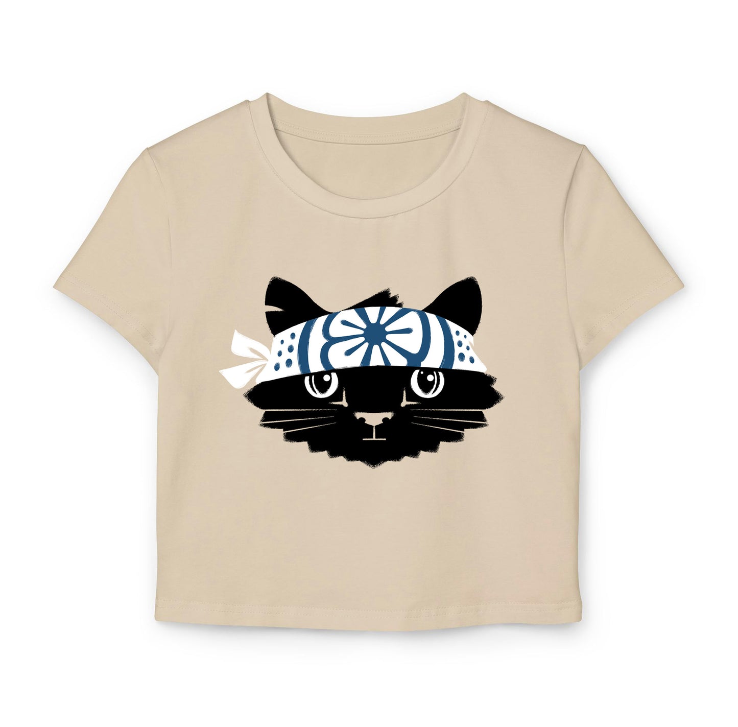 Karate Cat Women's Baby Tee