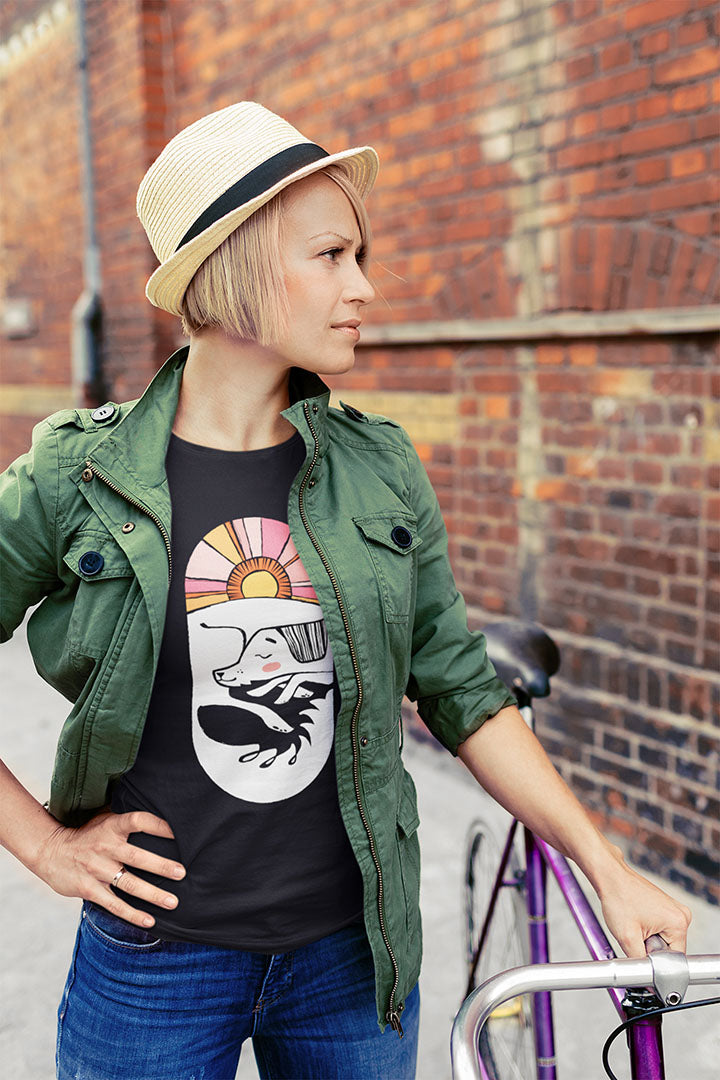Cozy Sleepy Dog Tee – For Dog Lovers Who Appreciate a Good Nap!