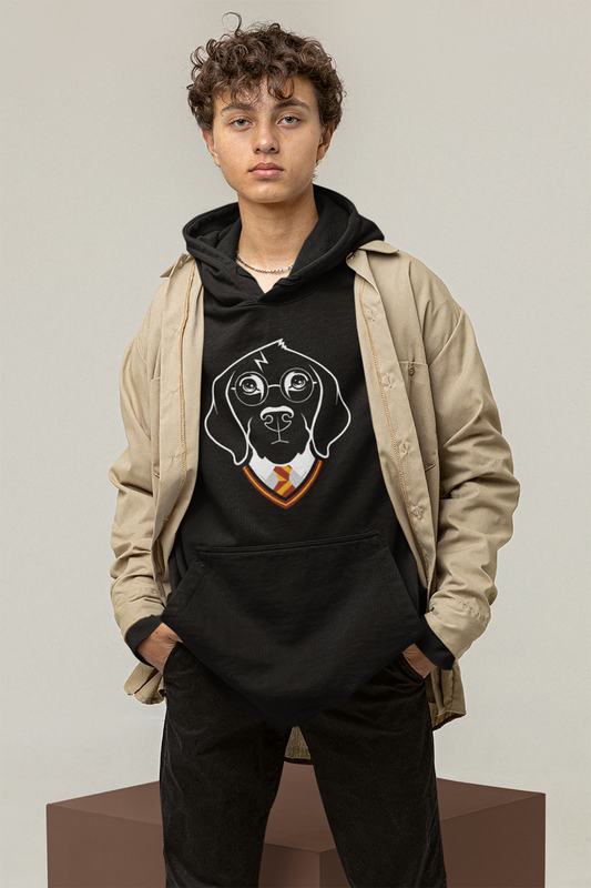 Wizard Dog Hooded Sweatshirt