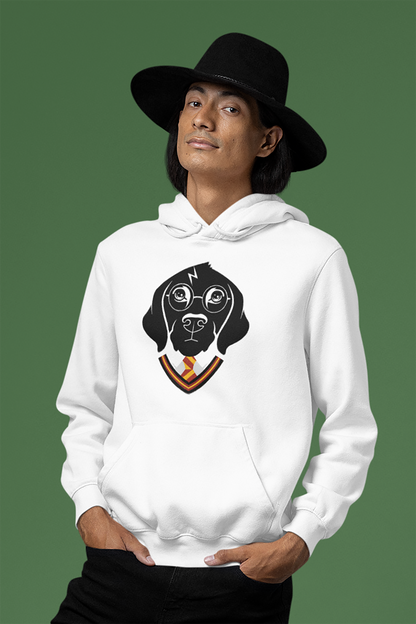 Wizard Dog Hooded Sweatshirt