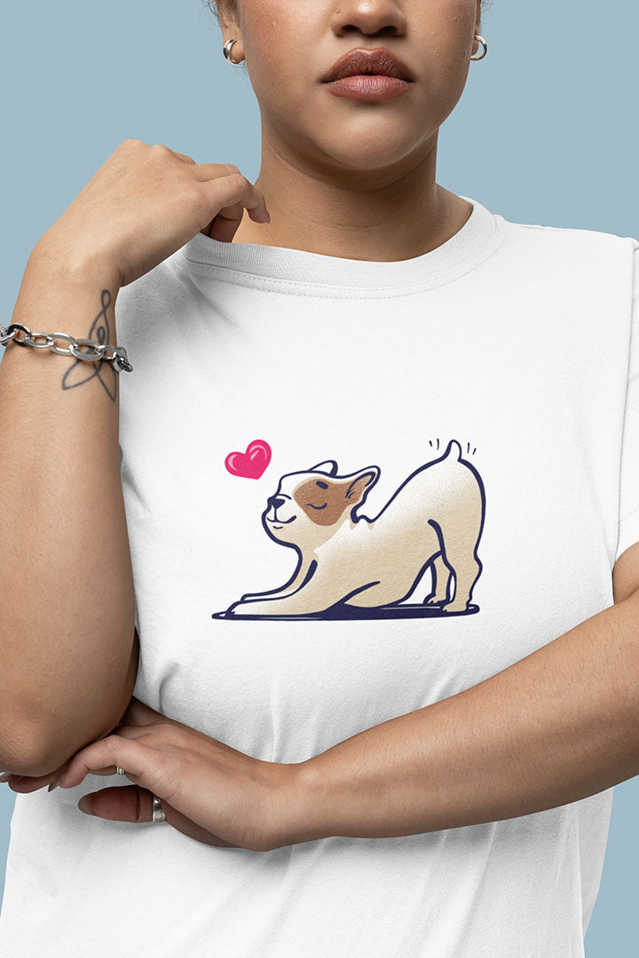 Yoga Dog Women's Graphic Tee