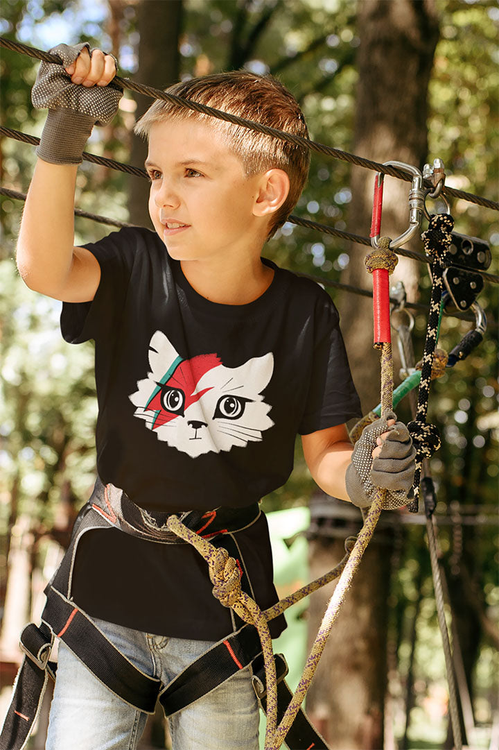 Ziggy's Cat Kid’s Heavy Cotton Graphic Tee