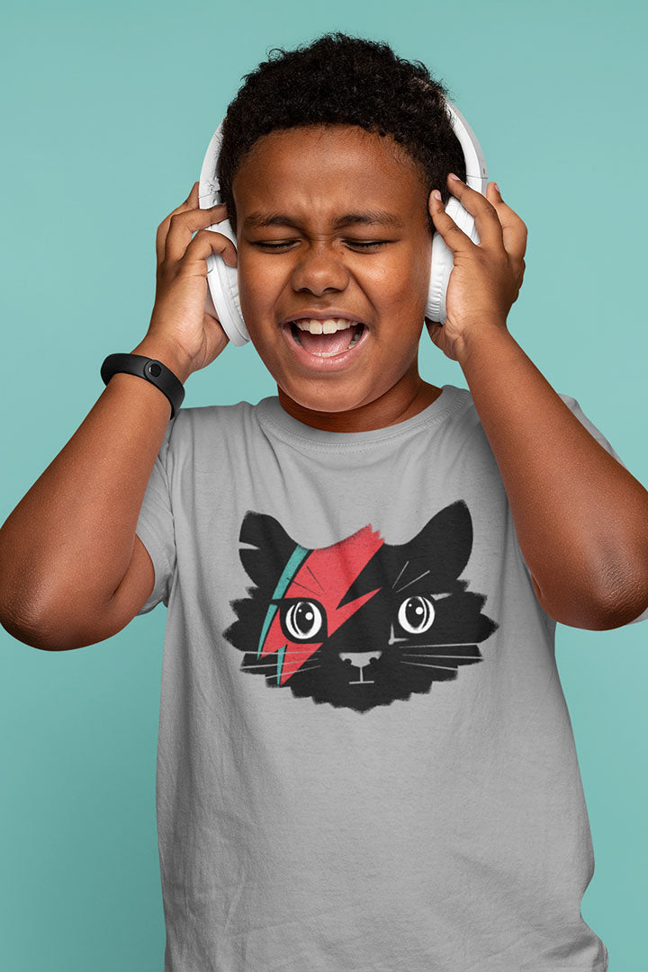 Ziggy's Cat Kid’s Heavy Cotton Graphic Tee