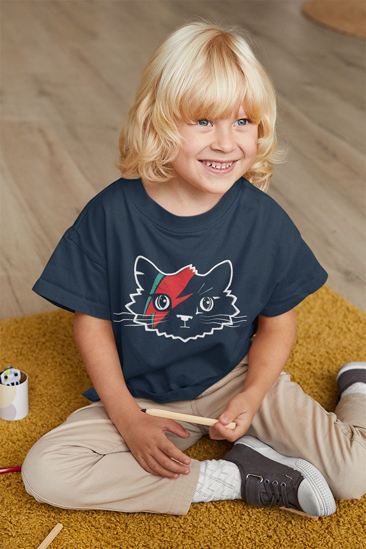 Ziggy's Cat Kid’s Heavy Cotton Graphic Tee
