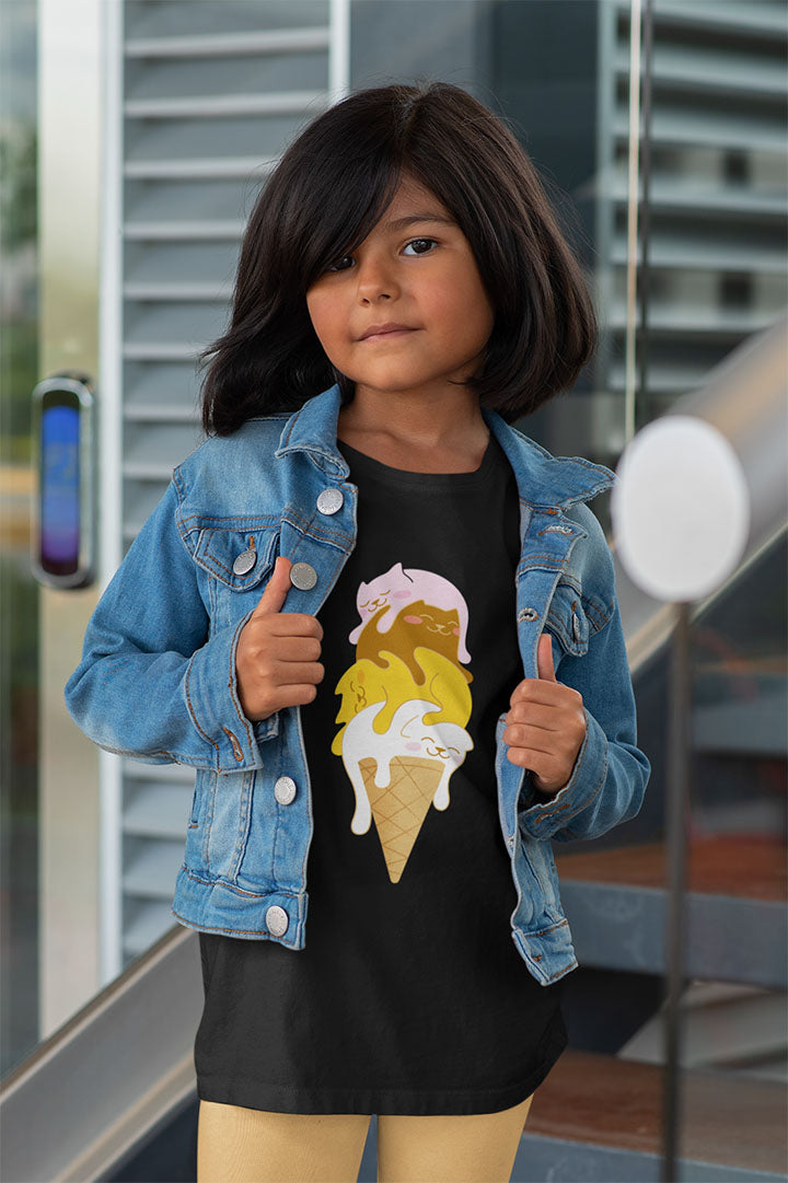 Sweet & Stylish Ice Cream Tee for Kids!