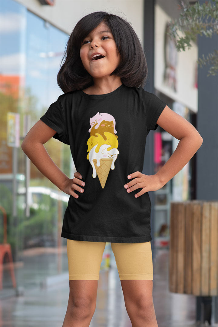 Sweet & Stylish Ice Cream Tee for Kids!