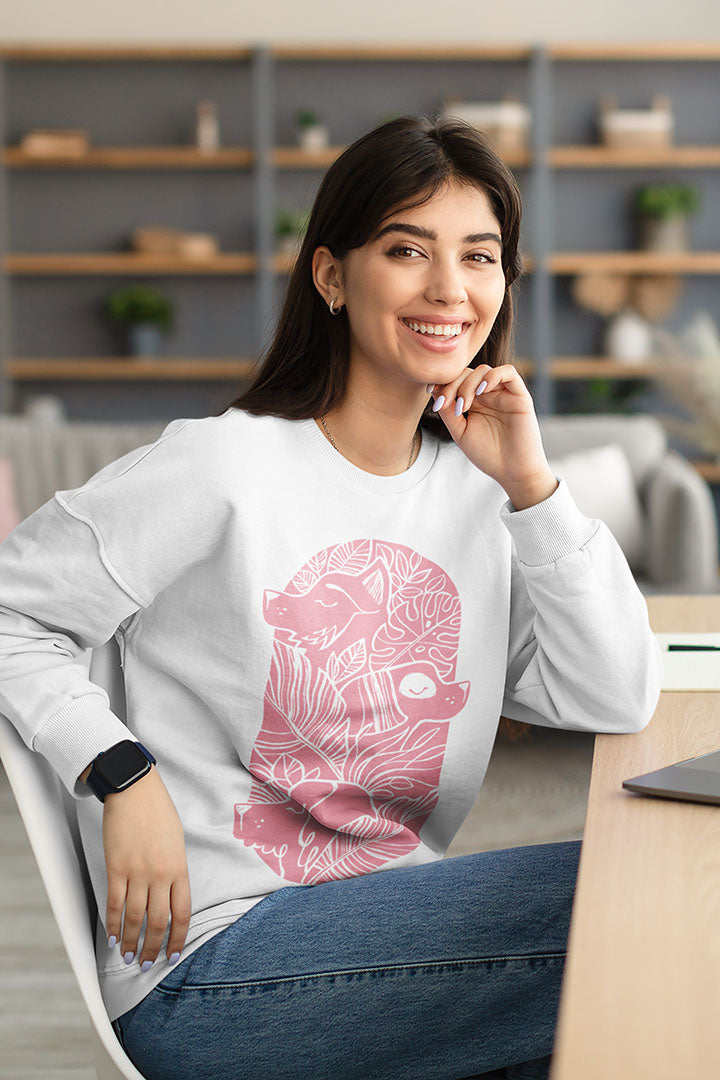 Jungle Dogs Women's Heavy Blend Crewneck Sweatshirt
