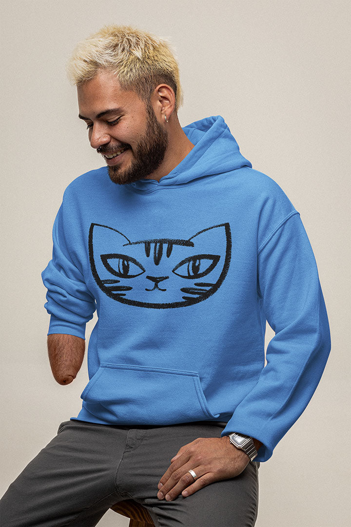 Cat BF#2 Men's Hooded Sweatshirt