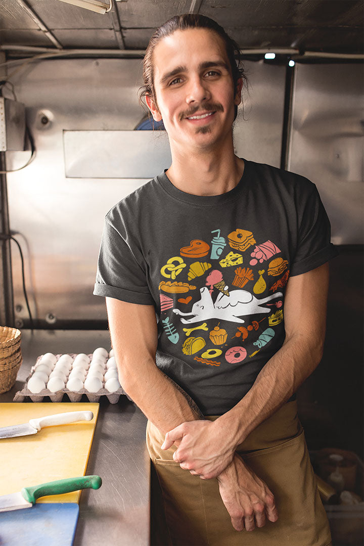 All Food is Dog Food Men's Graphic Tee