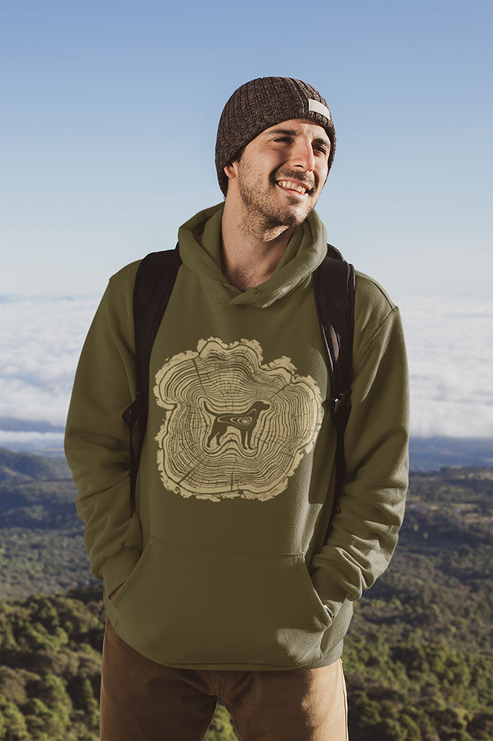 Dogwood Men's Hooded Sweatshirt