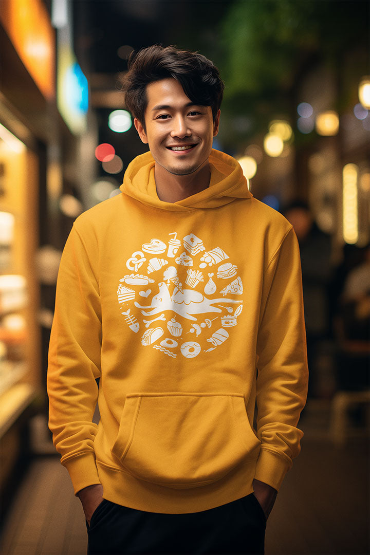 All Food is Dog Food Men's Hooded Sweatshirt