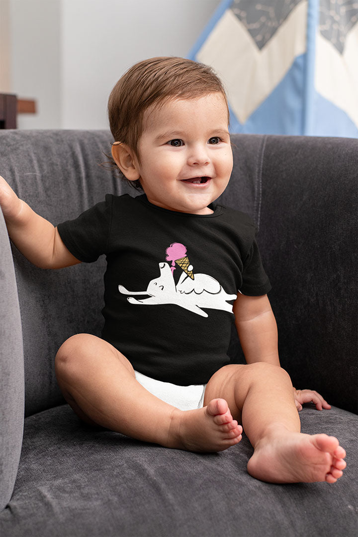 Icecream Pooch Baby Graphic Tee