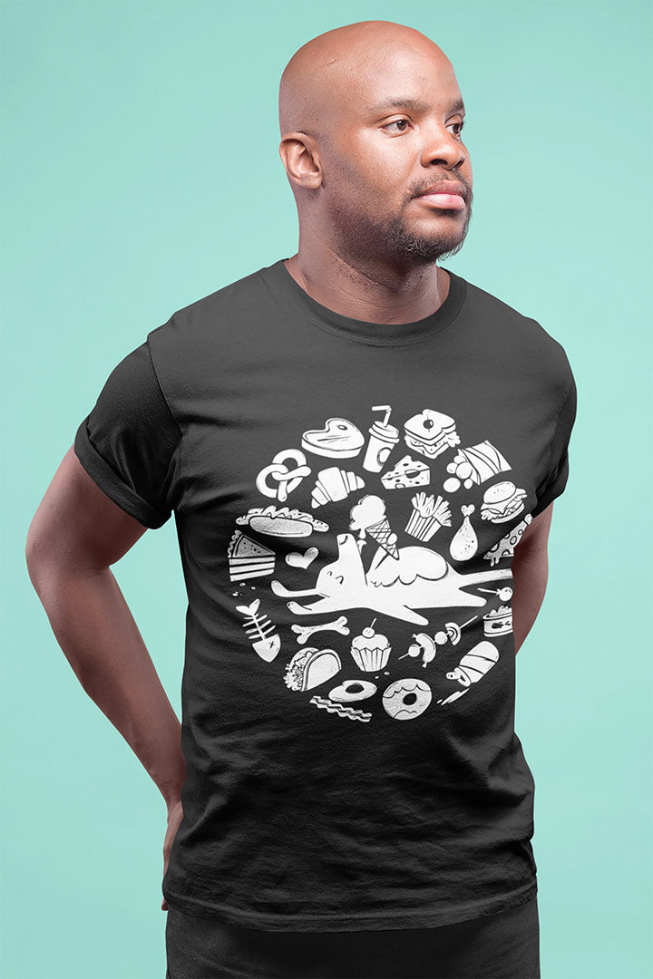 All Food is Dog Food Men's Graphic Tee