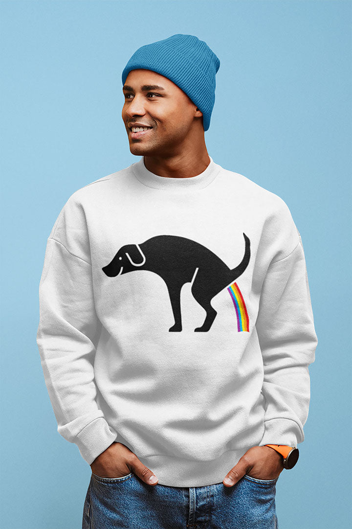 Lovin' Life Men's Heavy Blend Crewneck Sweatshirt