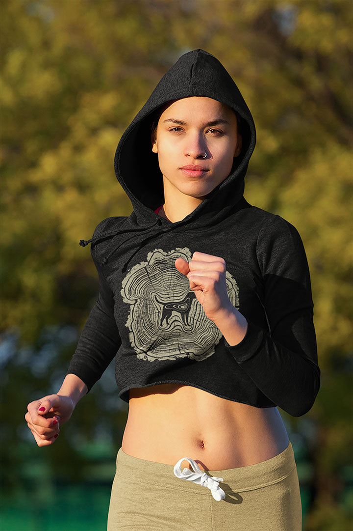 Dogwood Women’s Cropped Hooded Sweatshirt
