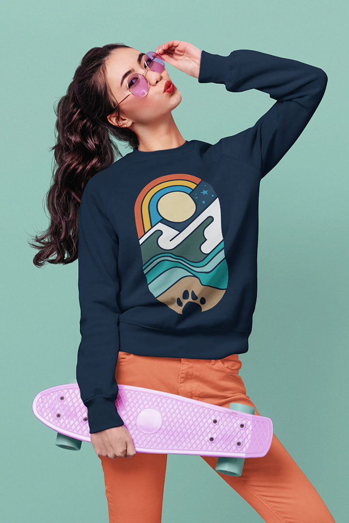 Wonderland Women's Heavy Blend Crewneck Sweatshirt